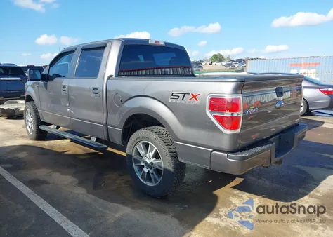 2014 Ford F-150 Stx из США, поврежденный, VIN 1FTFW1EF9EFB56523